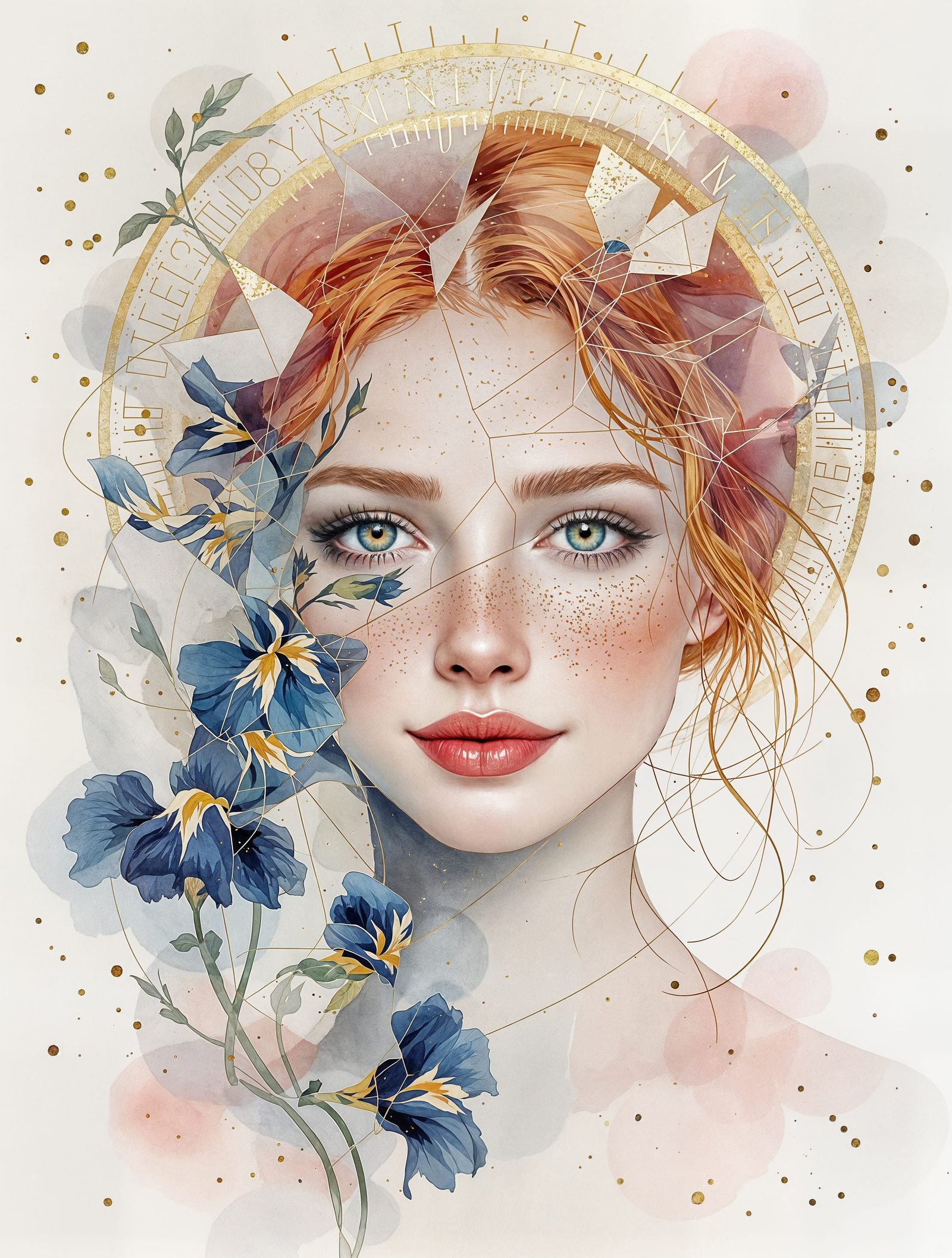 Golden Halo Goddess of Hope