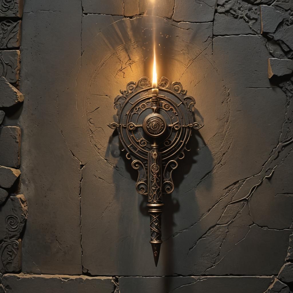 Mystical Switch's Rebirth Wand with Eerie Glow