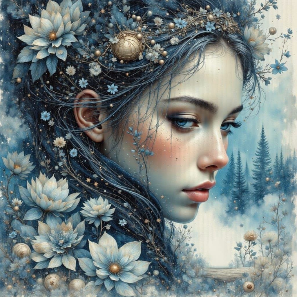 Intricate Digital Art Inspired by Artgerm and WLOP