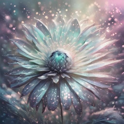 Vibrant Floral Field Generated by AI