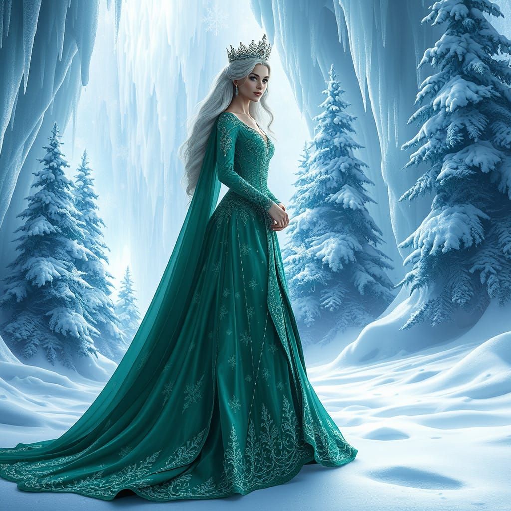 Jade, the ice-princess of the North Pole