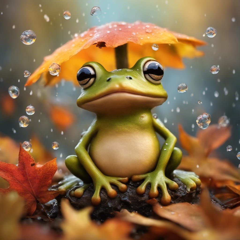 Rainy Days frog