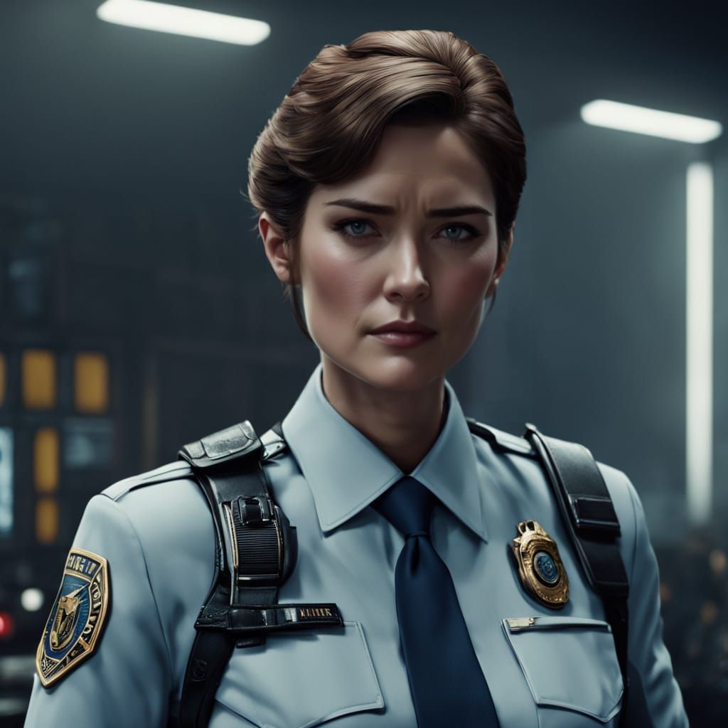 Marvel's Maria Hill in Hyperdetailed 4K