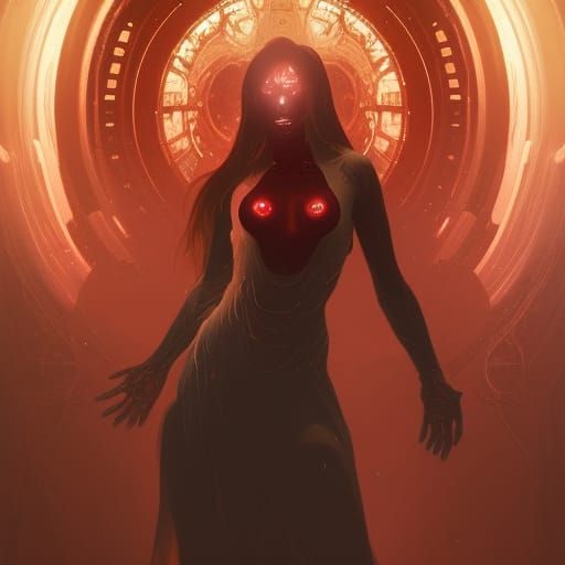 Dark Fantasy Soul Stone Art in 8K Resolution