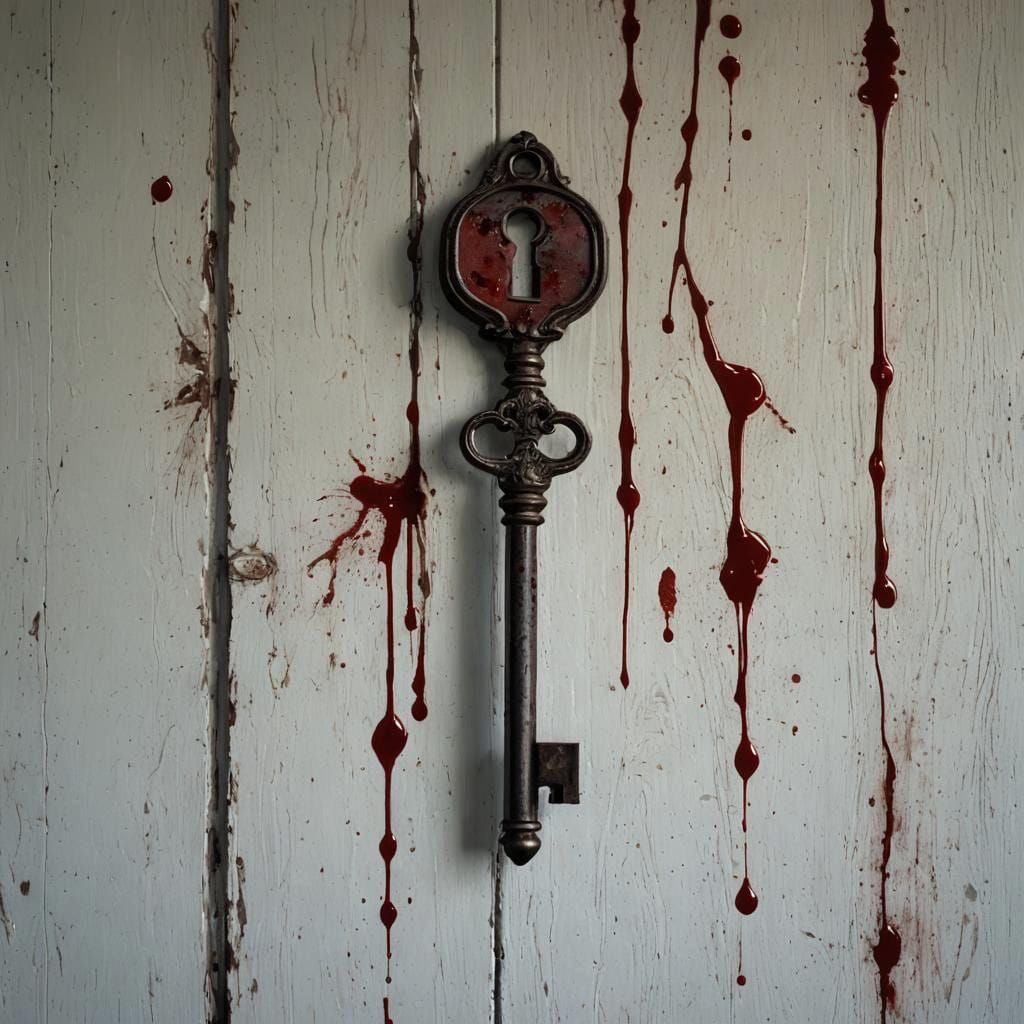 Sinister Key to a Cursed Motel