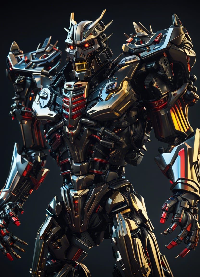 Monster Megazord: Sci-Fi Mashup in Unreal Engine 5