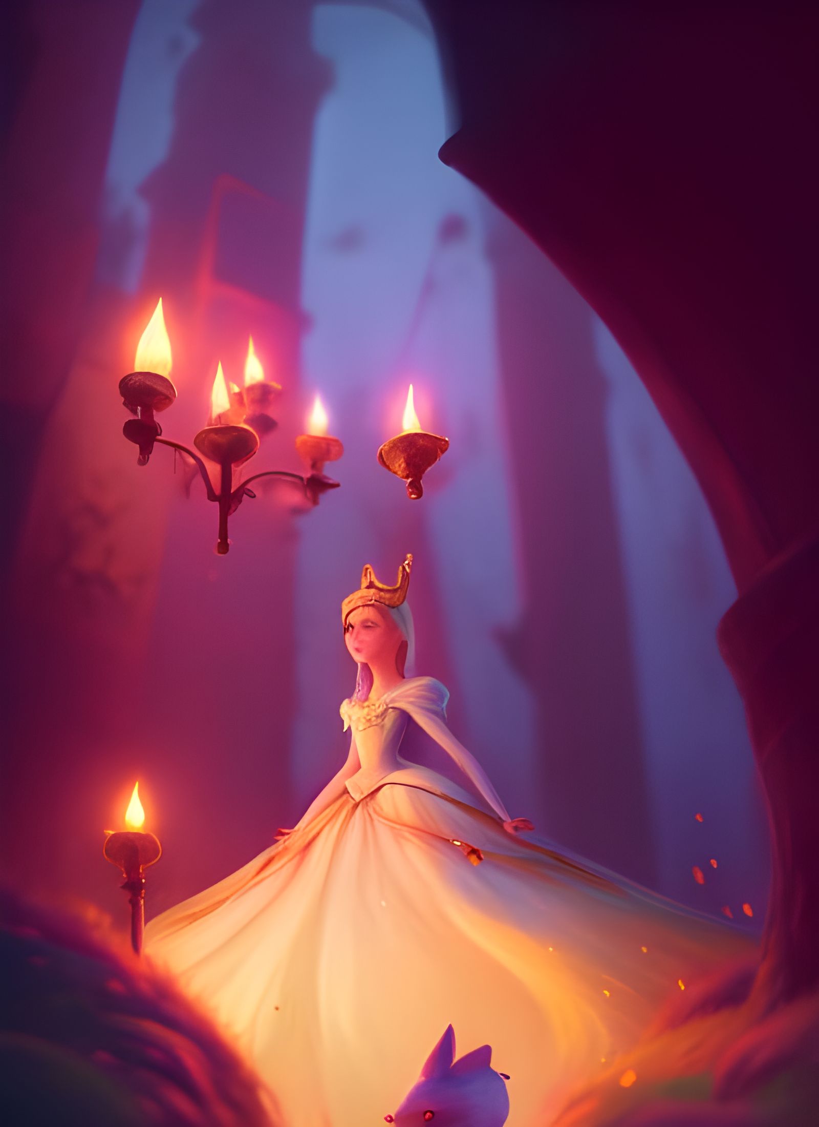 Magical Princess Fairytale Art in 8K Resolution