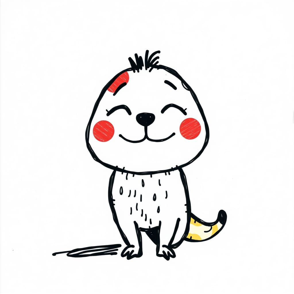 Vibrant Cartoon Emoji with Whimsical Personality