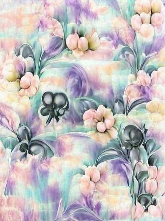 Pastel Floral Spring Artwork