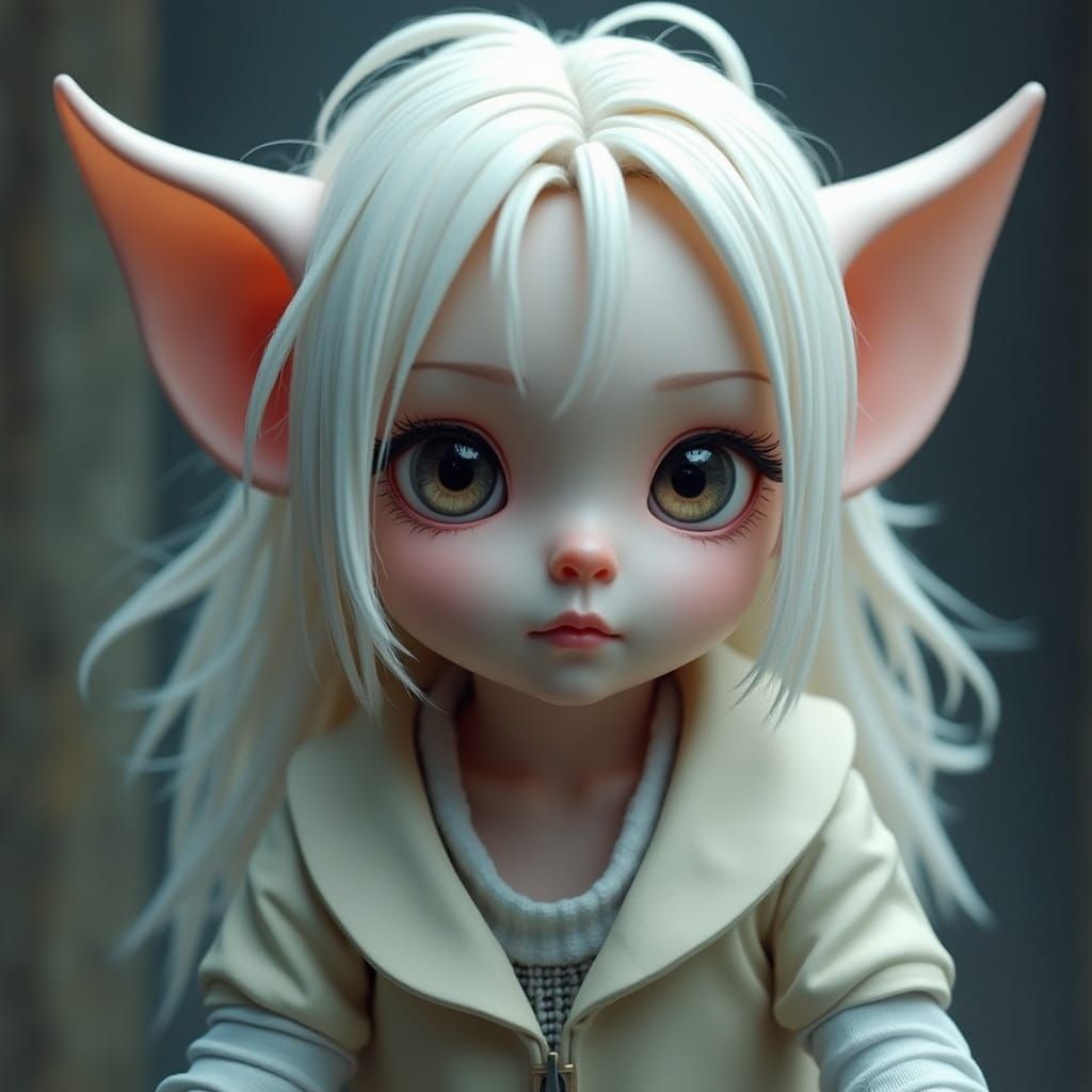 Dramatic Live-Action Scene with Film Grain