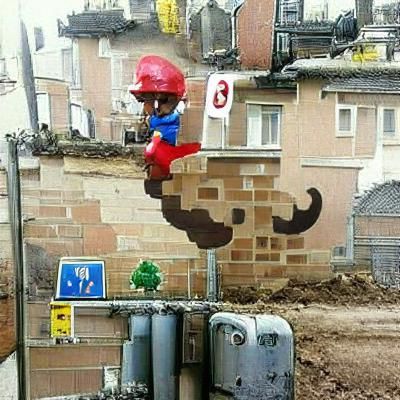 Realistic Super Mario in a Fantasy World