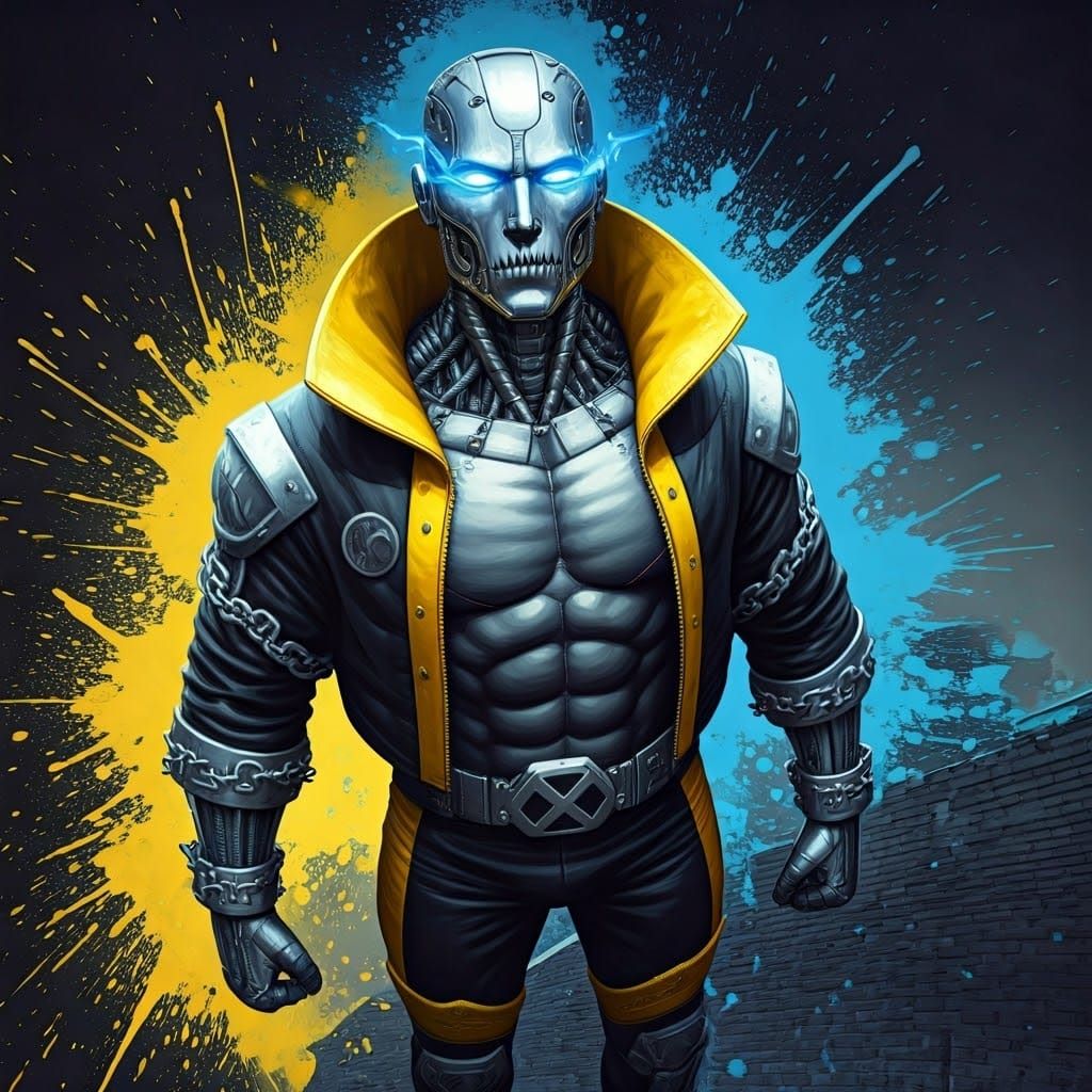 Cyberpunk X-Men Mutant Kuan-Xin Xorn in Ancient China