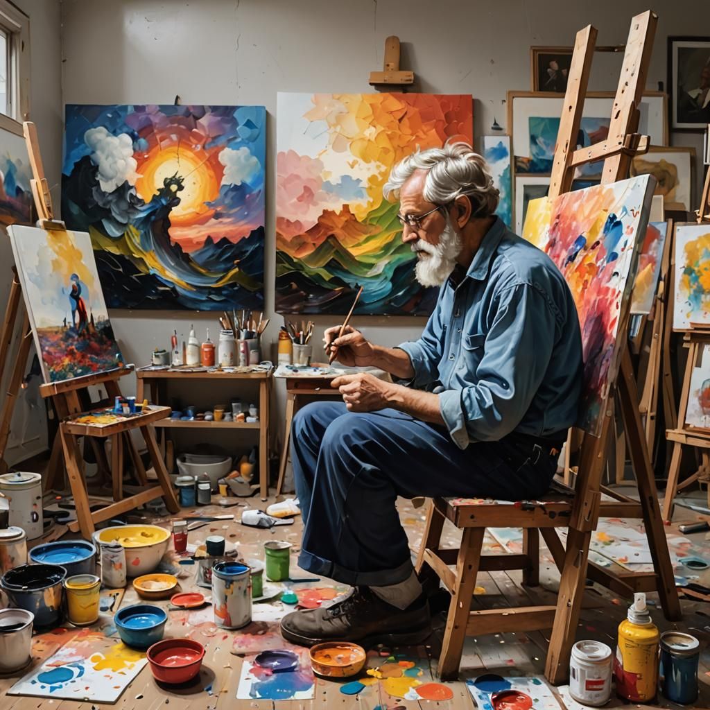 Painter's Art Comes to Life
