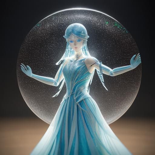 Realistic Transparent Glass Mannequin in Unreal Engine