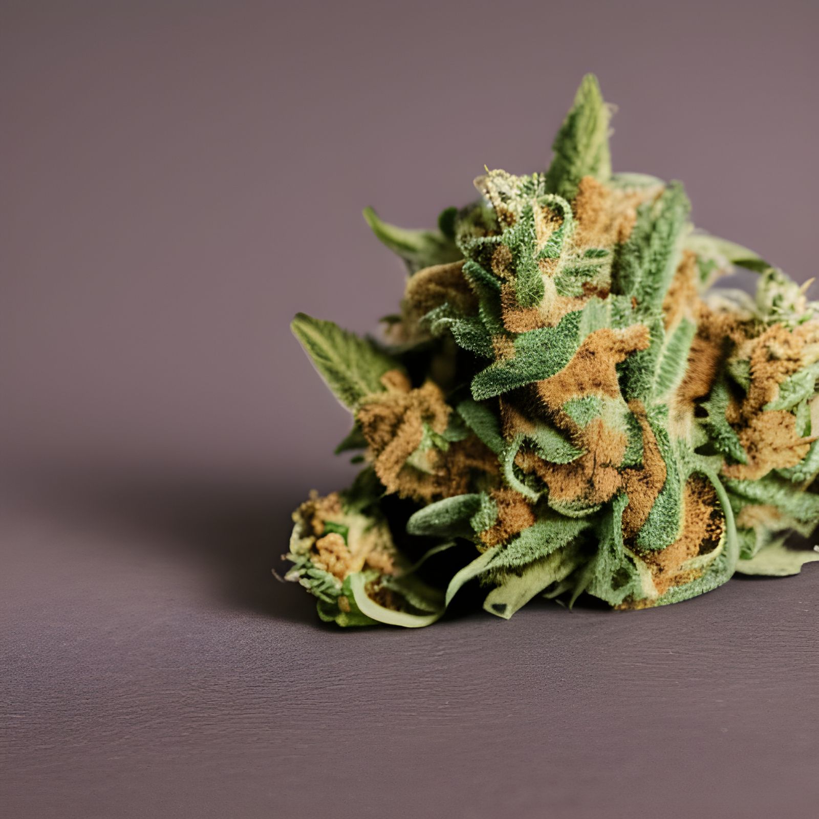 Cannabis Close-Up in Professional Photography Style