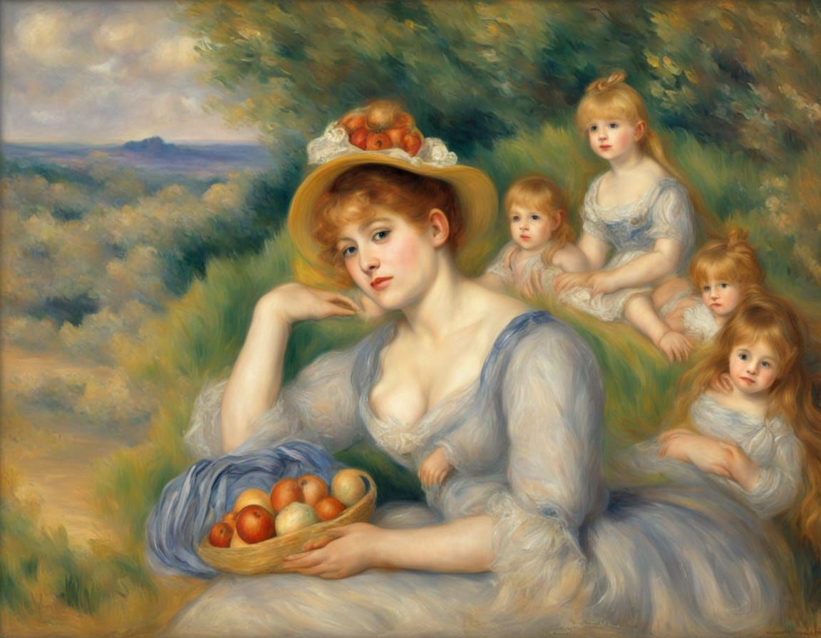 Dreamscape in Renoir Style