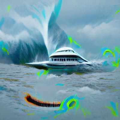 Rogue Wave Capsizes Futuristic Mega Yacht
