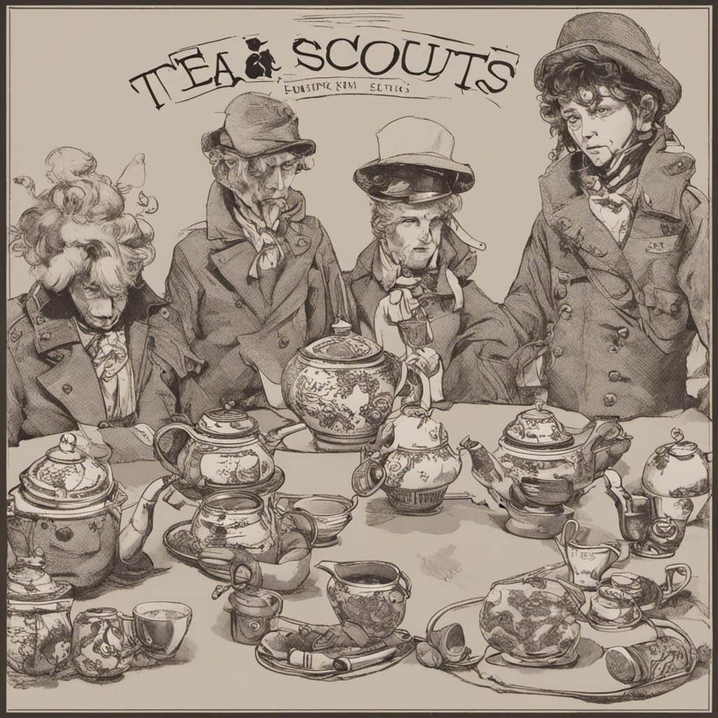 Teapunk Tea Scout in Steampunk Style