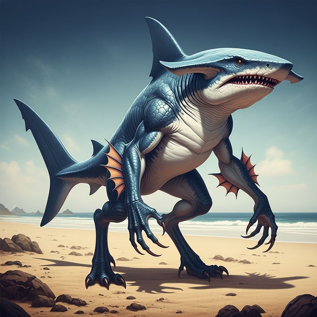 Hammerhead Sand Shark Raptor Hybrid