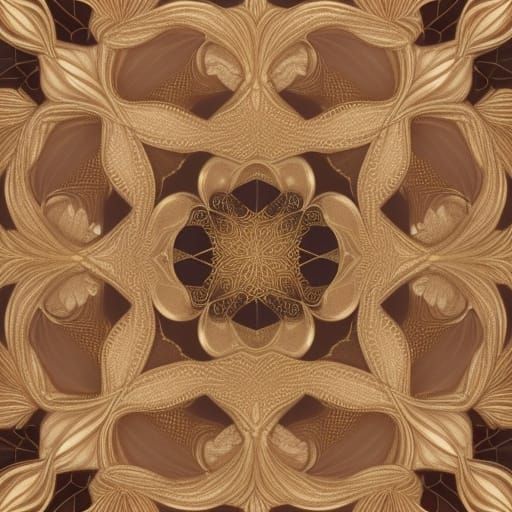 Golden Hour Thai Silk Patterns in Stunning Macro Detail