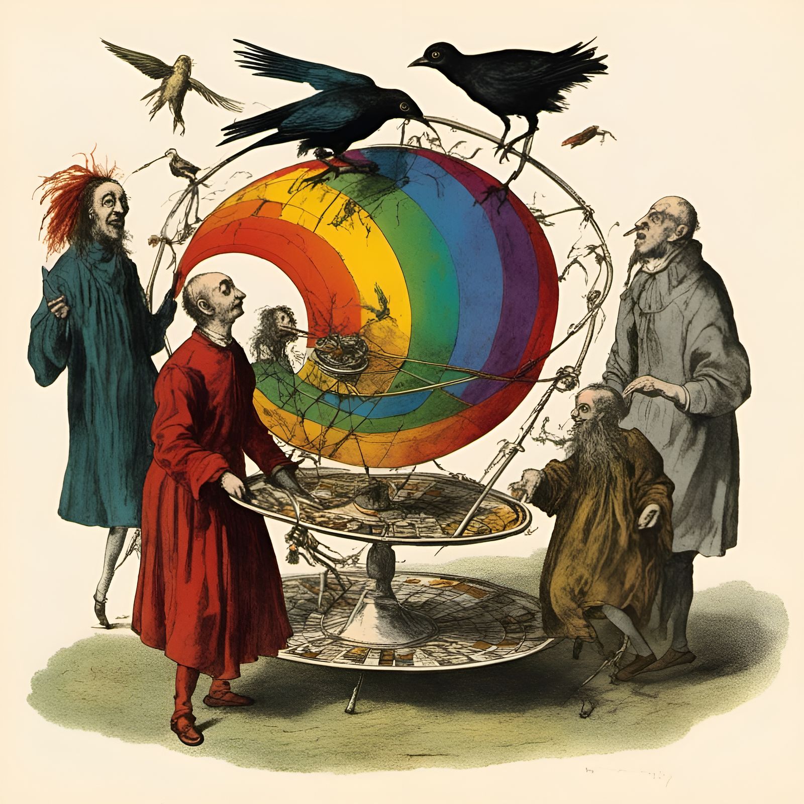 I'd say that's somewhere over the rainbow, way up high!