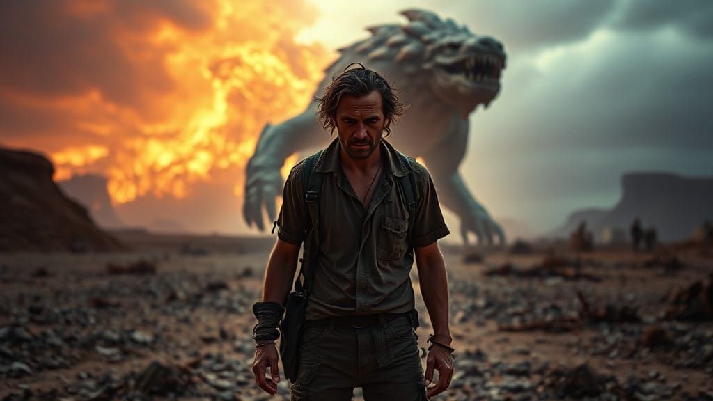 Tormented Survivor Confronts Apocalyptic Horror