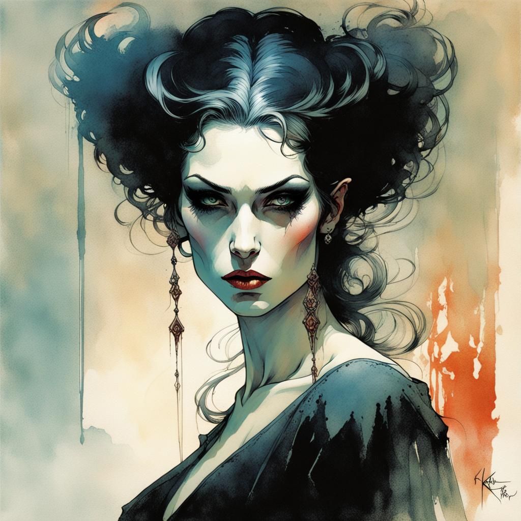 elegant gothic, vampire