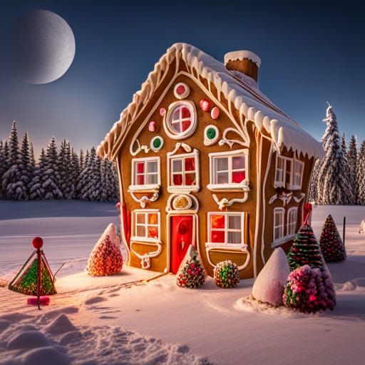 Sweet Gingerbread House