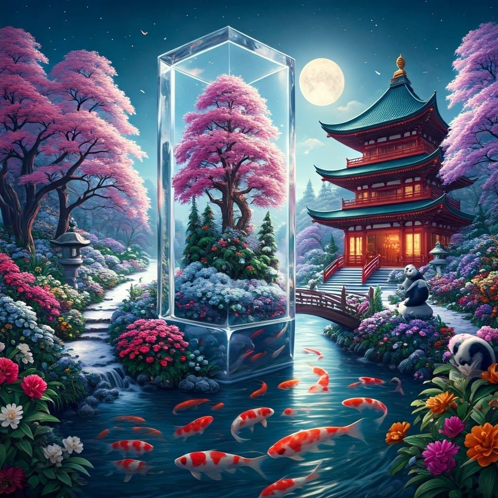 FANTASÍA DE JARDIN JAPONES ...