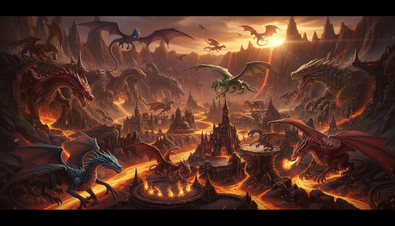 Dragons' Nest: A Vibrant City in a Volcanic Caldera