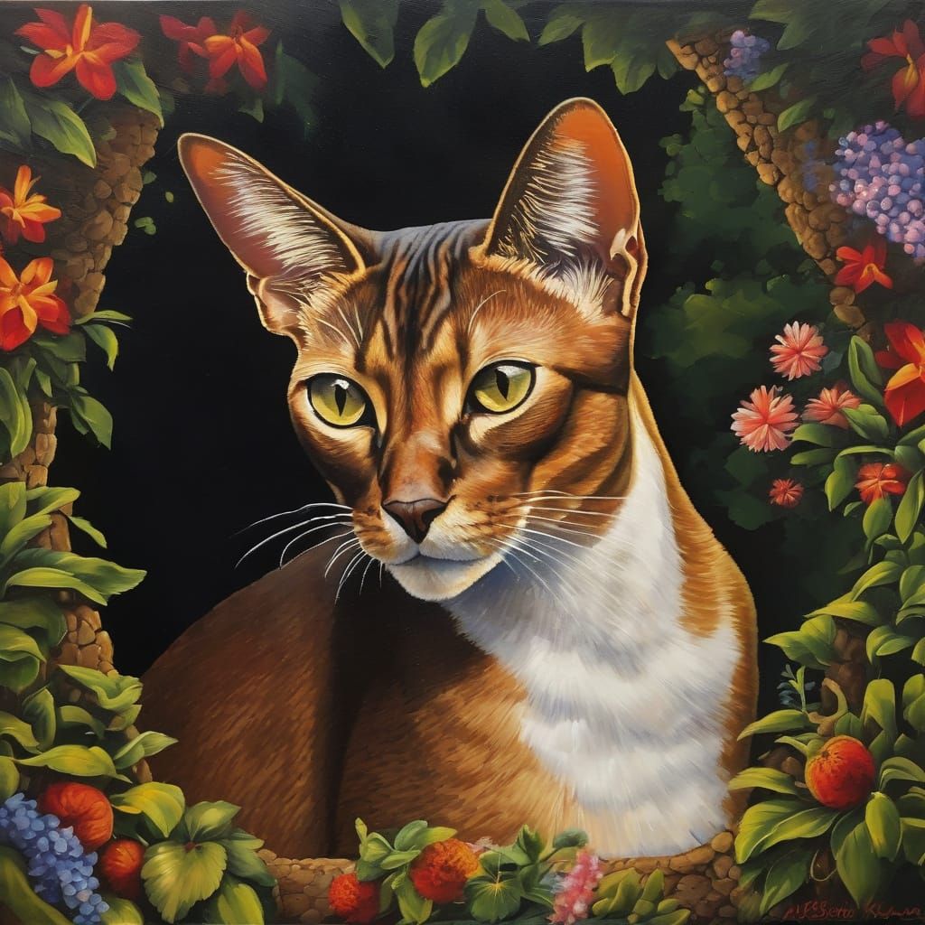 Abyssinian cat