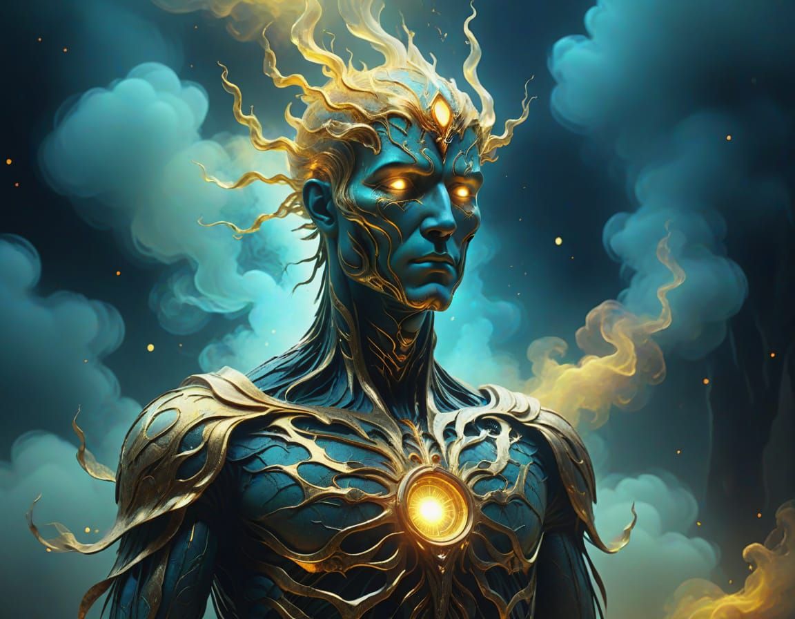 Ethereal Eidolon in Dreamlike Surrealism