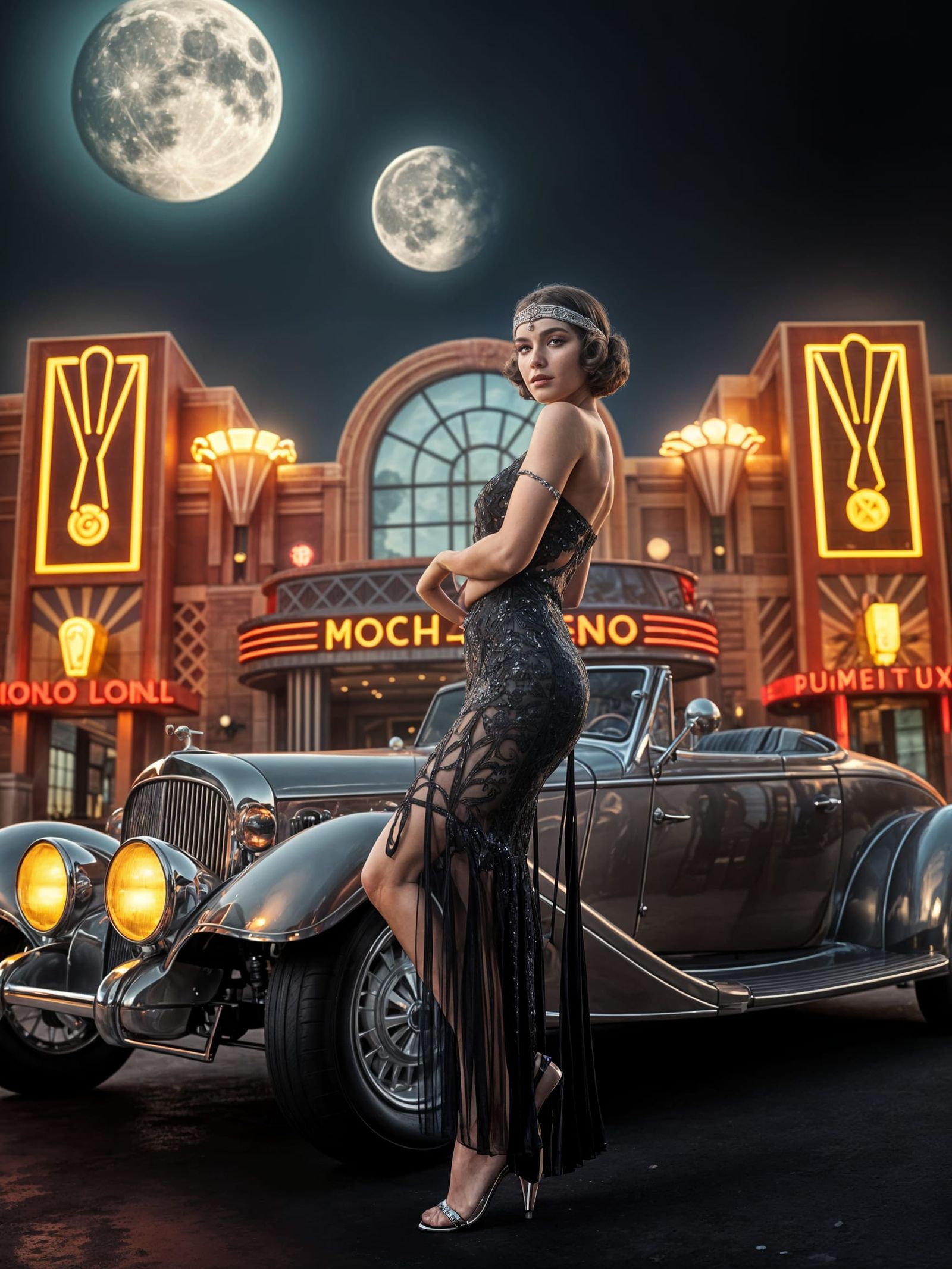 A night at the casino in 1930