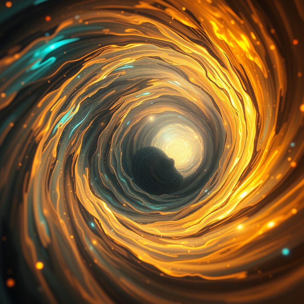 Reality Devours Rumors in a Whirling Vortex of Color