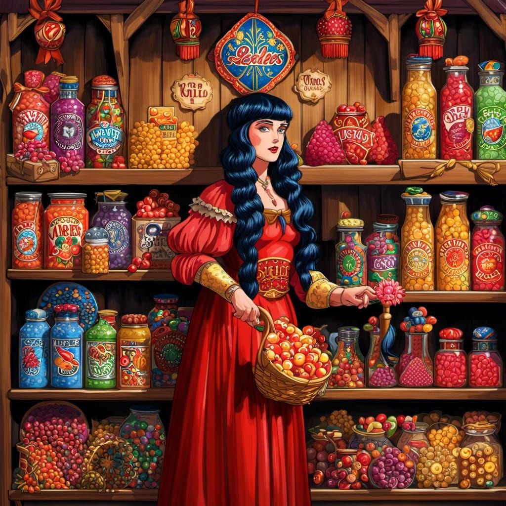 Medieval Candy Store