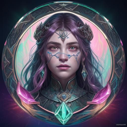 Mystical Warrior Weapons with Glowing Soul Gems