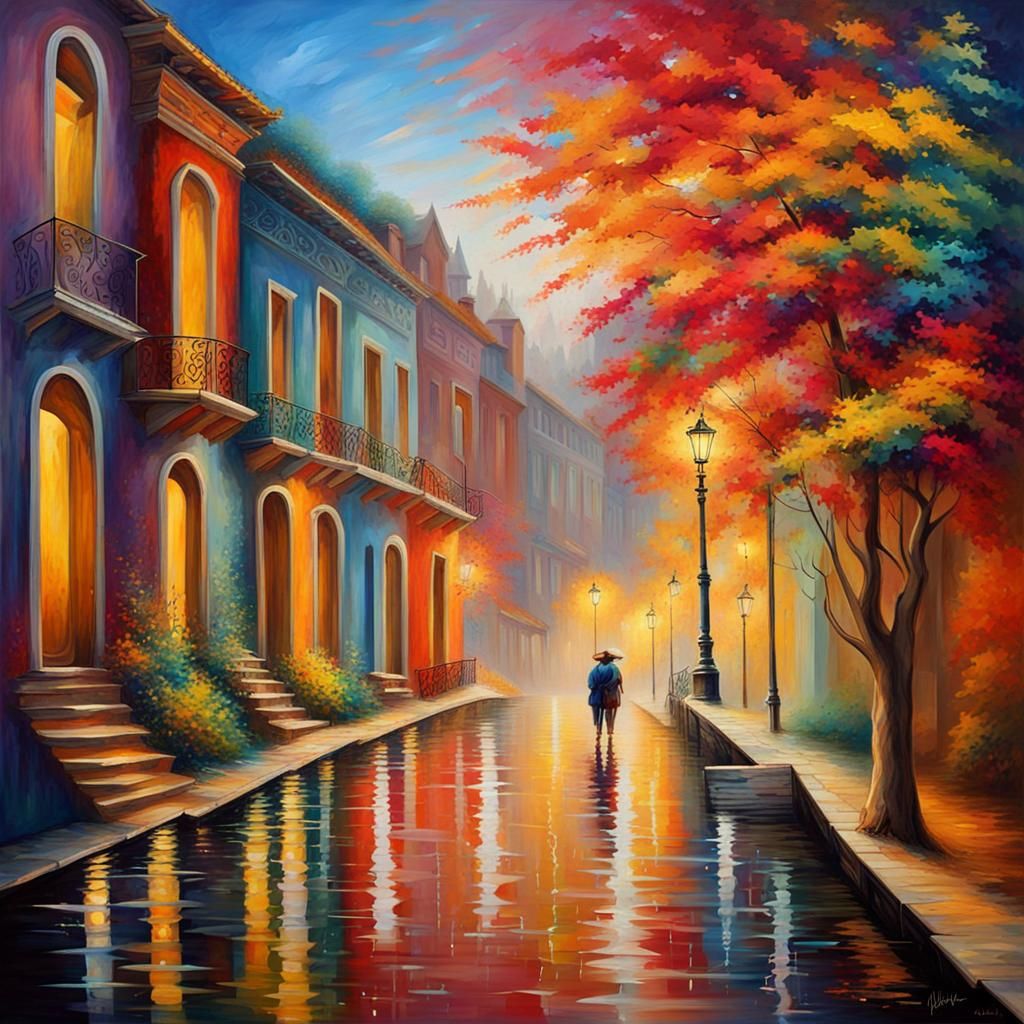 Most beautiful colorful painting of all time