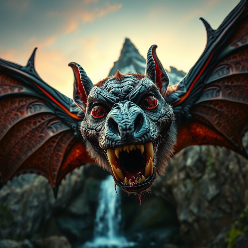 Goddess Bat Goddess of Twilight Shadows