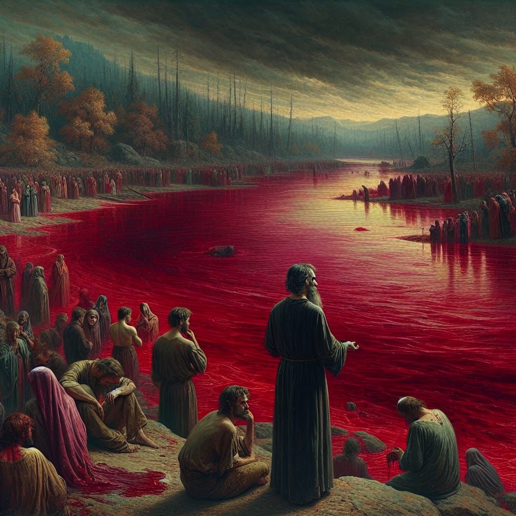 Biblical River of Blood Catastrophe Unfolds