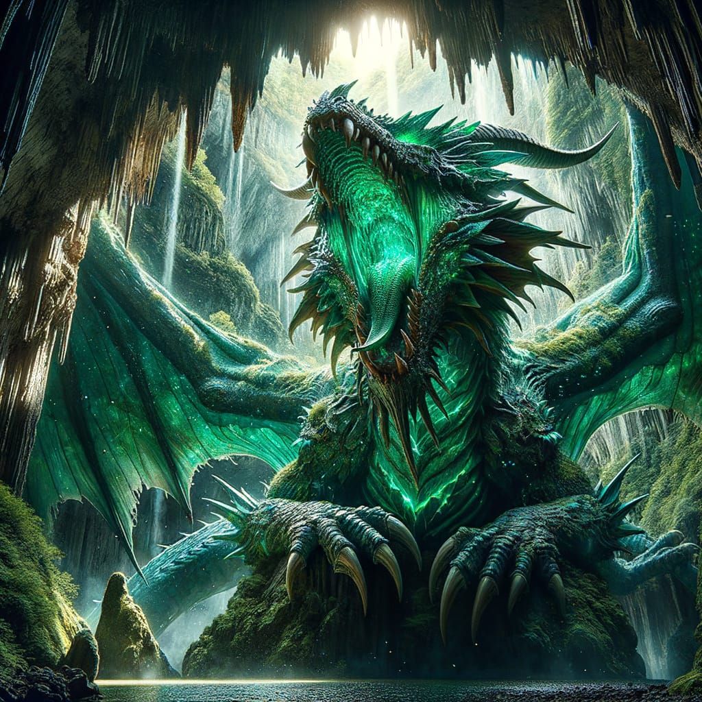 Emerald Dragon Unveils Ancient Cave Secrets