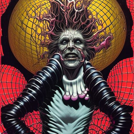 Mesmerizing Atompunk Horror Art by Haynes and Close