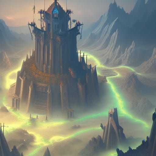 The Great Ancient Citadel of the Wastelands