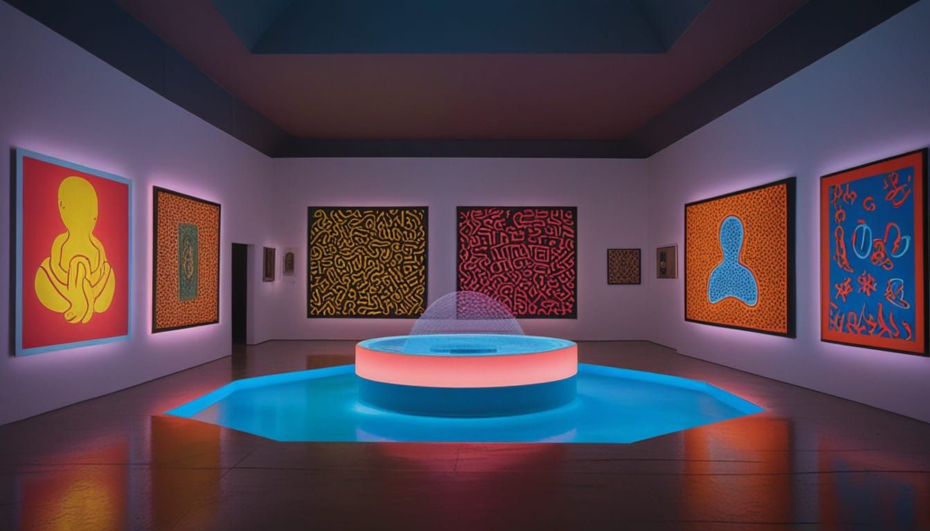 Pop Art Healing Relics in Geometric Style