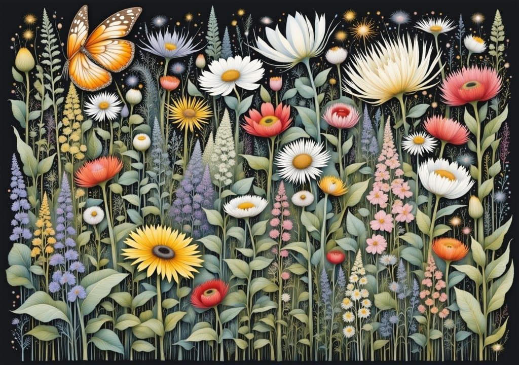 Intricate Home Inspired by Expressionist Visionary Art