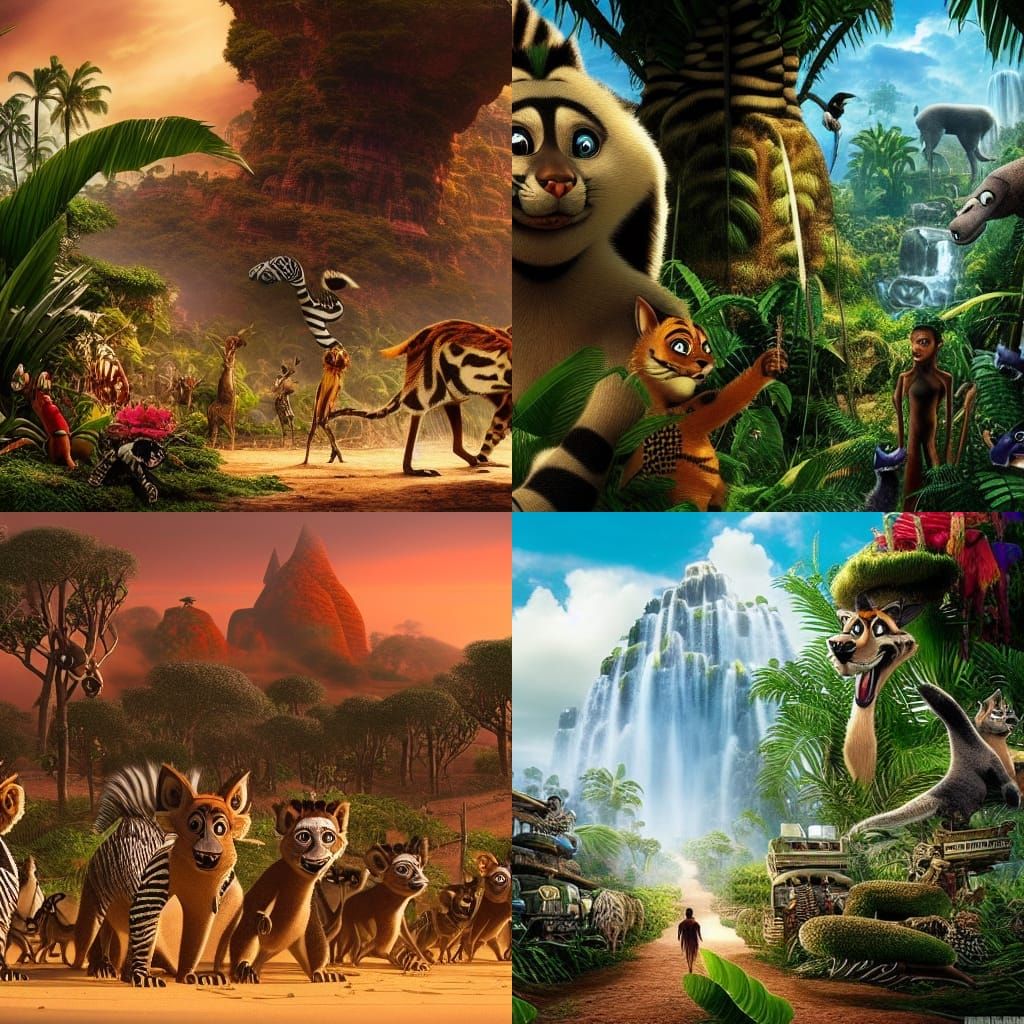 Madagascar: Epic Cinematic Digital Matte Painting