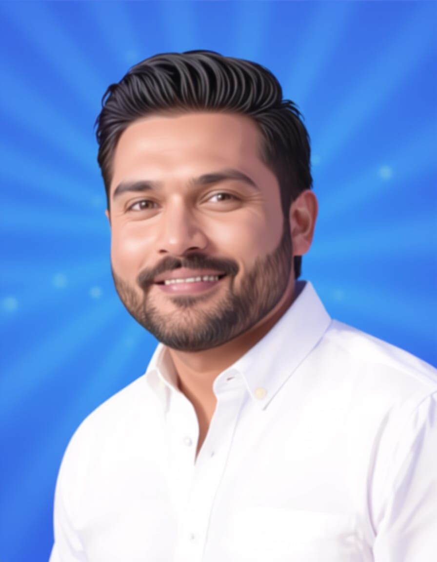 Violinist Plays for Children in Sunlit Park, Storybook Style