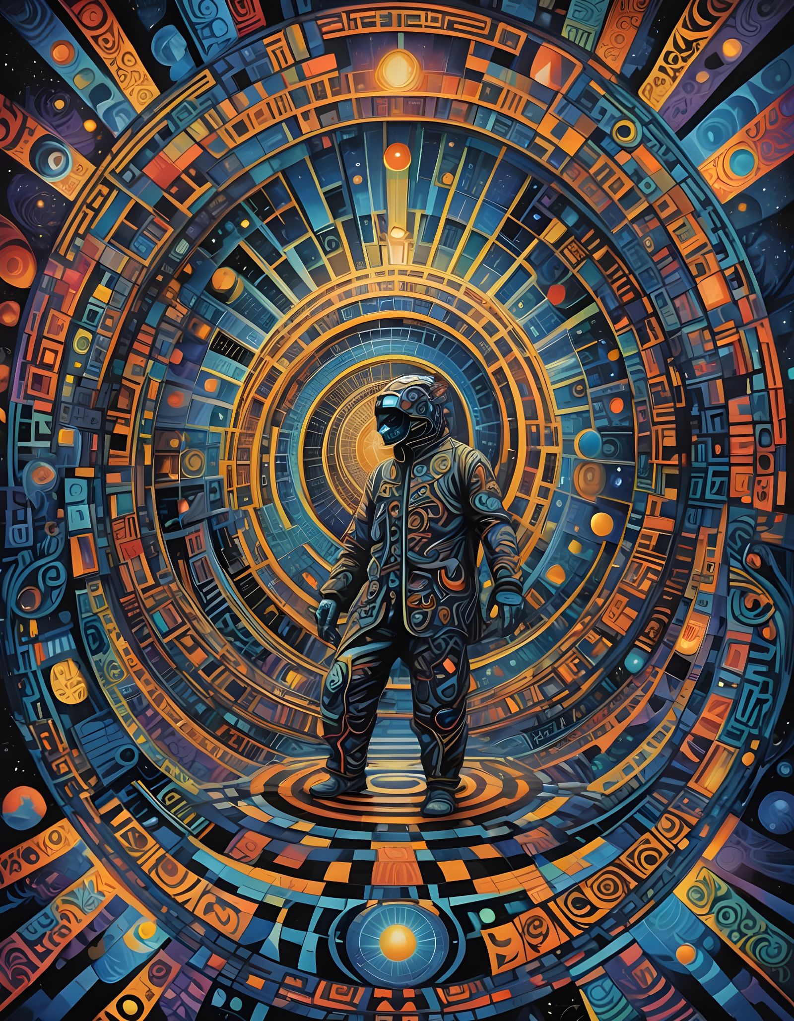 Psychedelic Portal to a Cosmic Realm