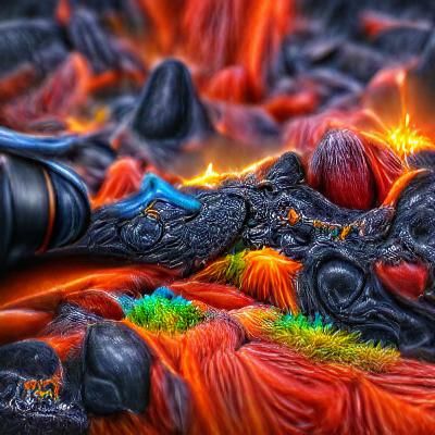 Cooling Lava