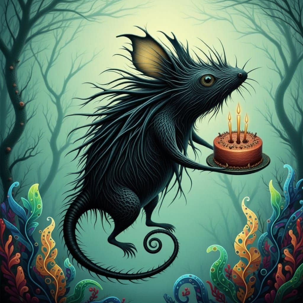 Birthday Ratfish for FLEURDELIS