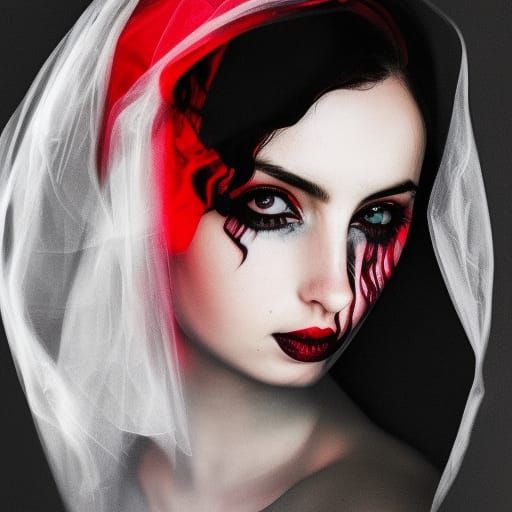 Lilith Portrait in Dark Fantasy Style